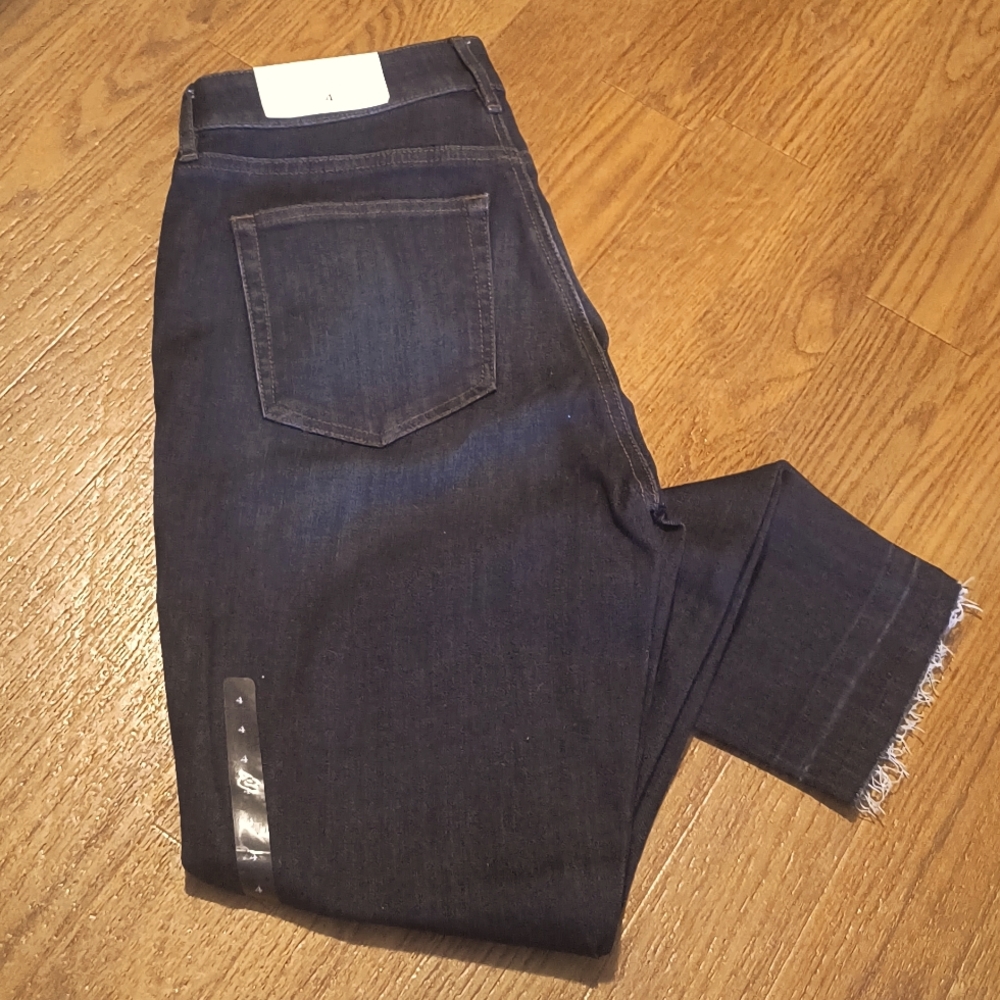 Curvy High-rise skinnies